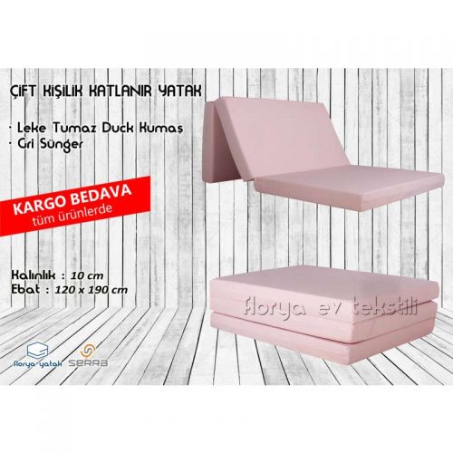Çift Kişilik Katlanır Yatak 120x190 Cm Sünger Yatak Çift Kişilik Katlanır Yatak 120x190 Cm Sünger Yatak
