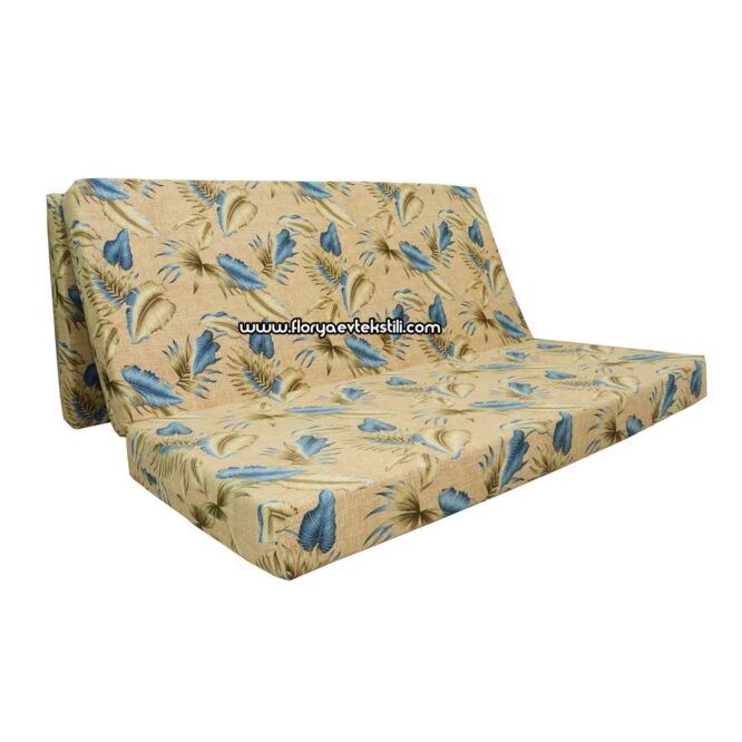 GOLD Çift Kişilik Katlanır Sünger Yatak 140x190x12 cm v3