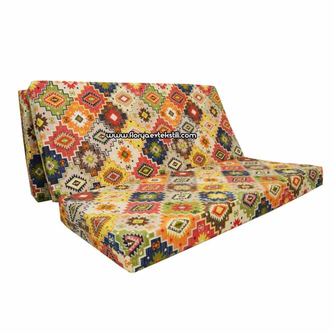 GOLD Çift Kişilik Katlanır Sünger Yatak 140x190x12 cm v4