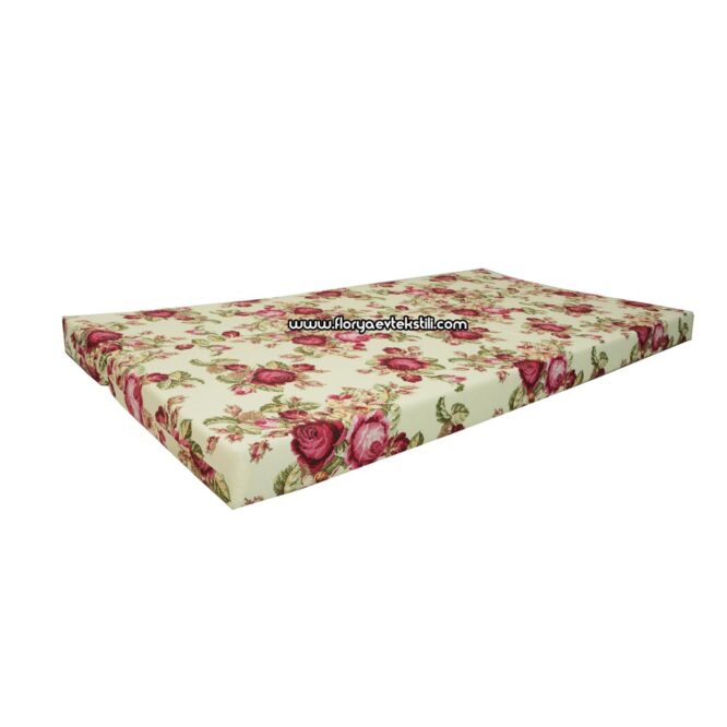 İkiye Katlanır Yatak 100x190x10 Desen v1 - Görsel 2