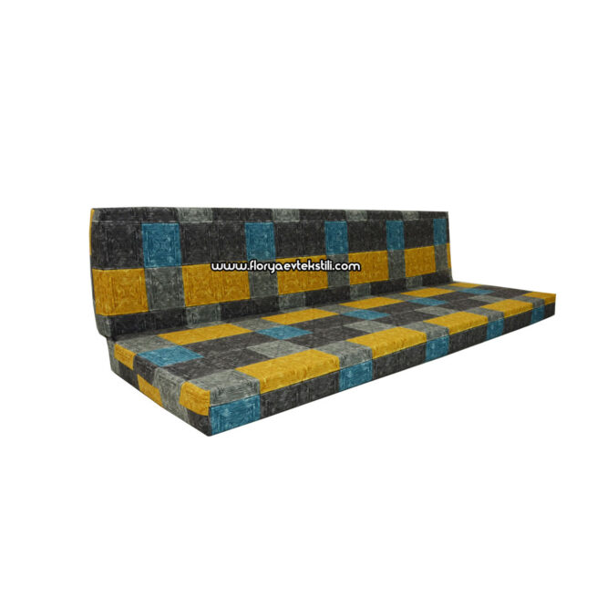 İkiye Katlanır Yatak 100x190x10 Desen v4