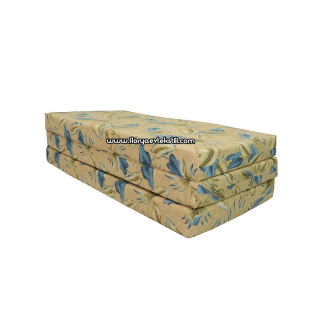 GOLD Çift Kişilik Katlanır Sünger Yatak 120x190x10 cm v3 - Görsel 2