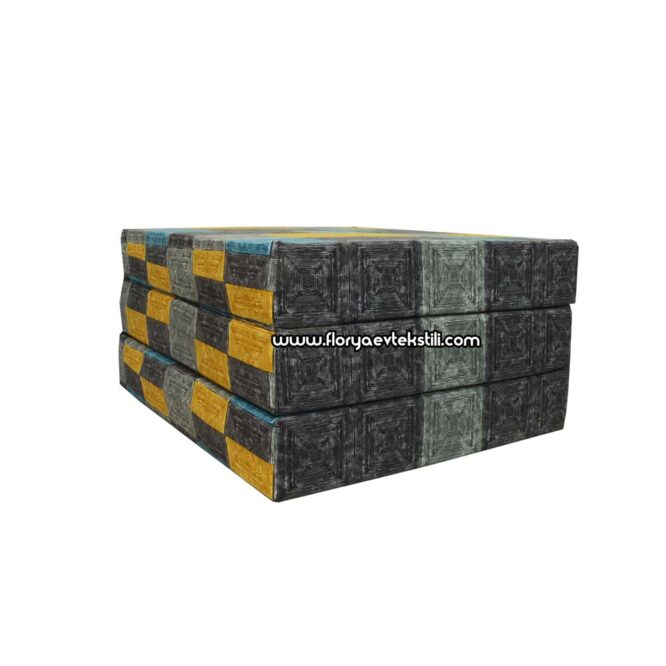 GOLD Tek Kişilik Katlanır Sünger Yatak 78x190x12 cm v1 - Görsel 2