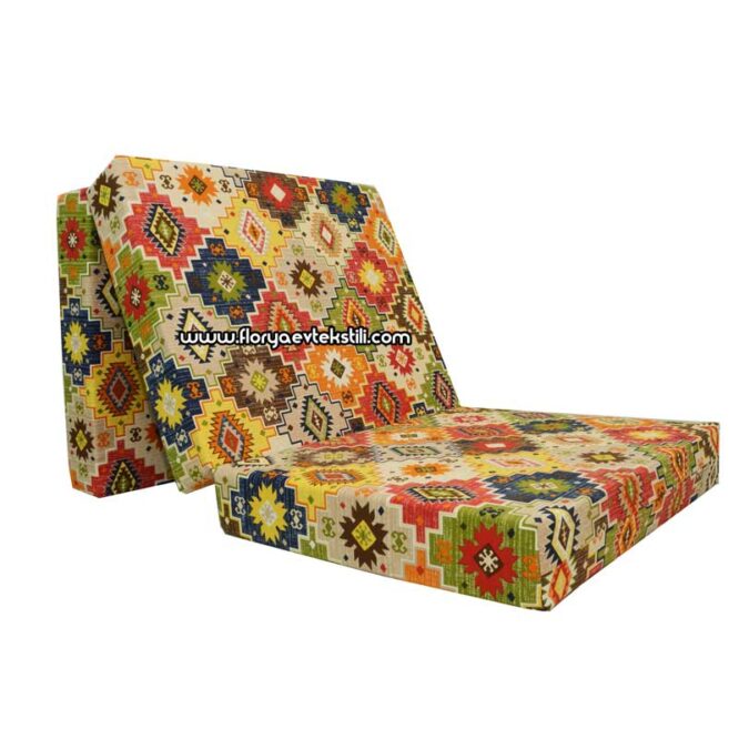 GOLD Tek Kişilik Katlanır Sünger Yatak 78x190x12 cm v2