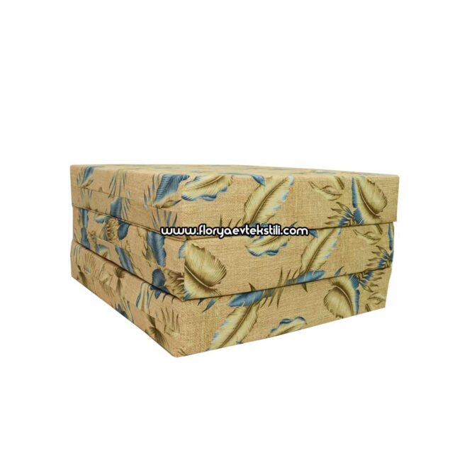 GOLD Tek Kişilik Katlanır Sünger Yatak 78x190x12 cm v4 - Görsel 2